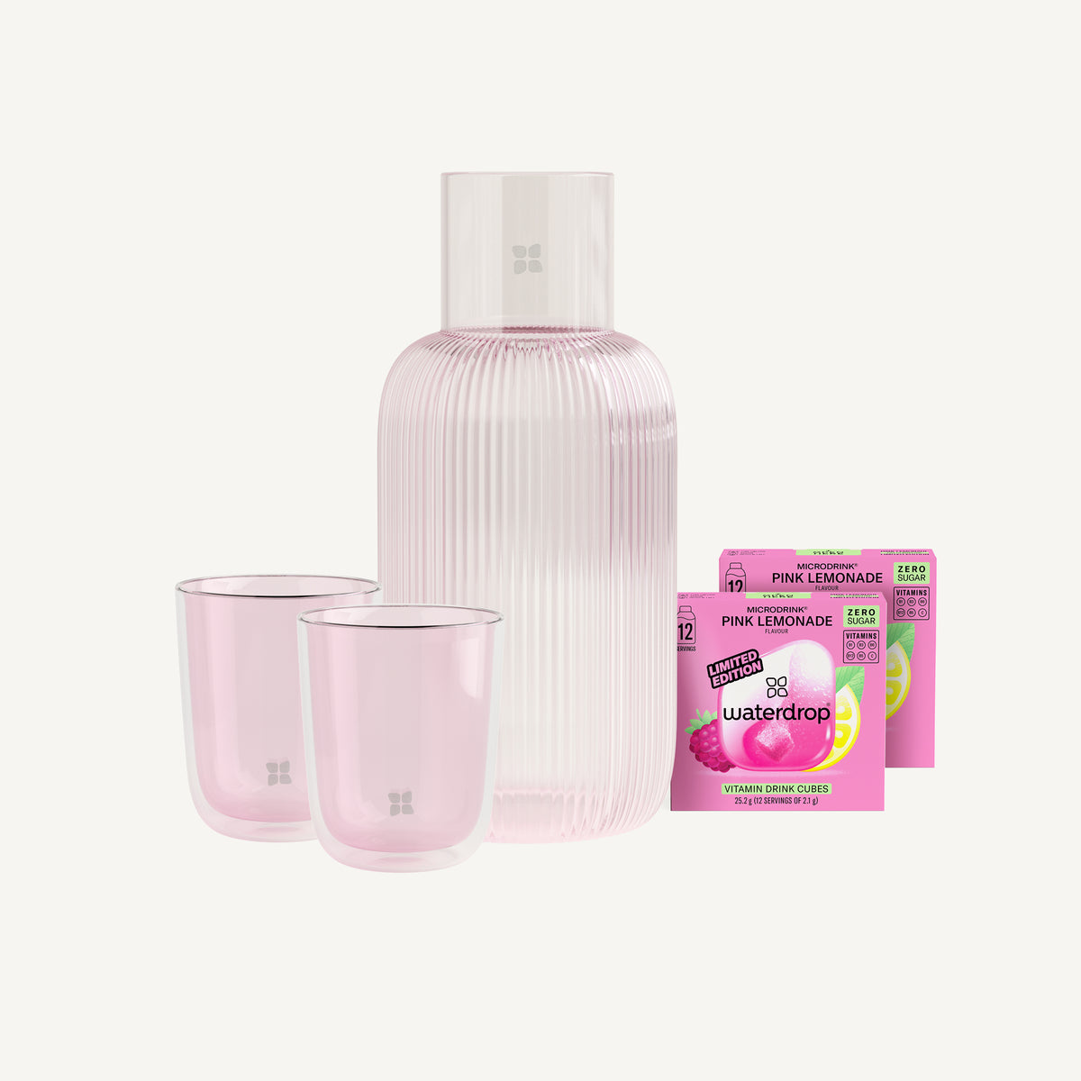 Pink Lemonade Carafe Set