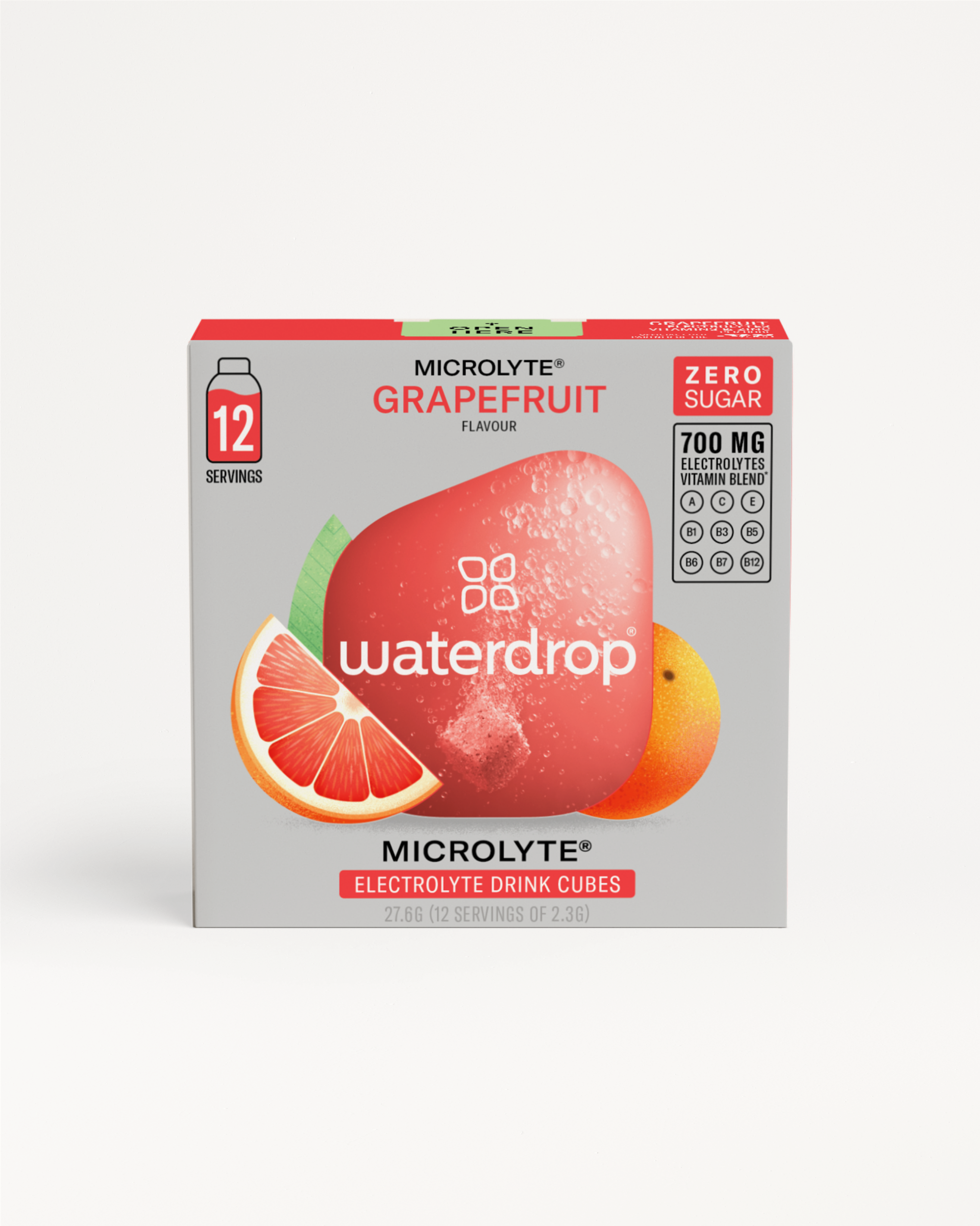 GRAPEFRUIT Microlyte | Electrolyte Sports Drink by waterdrop®