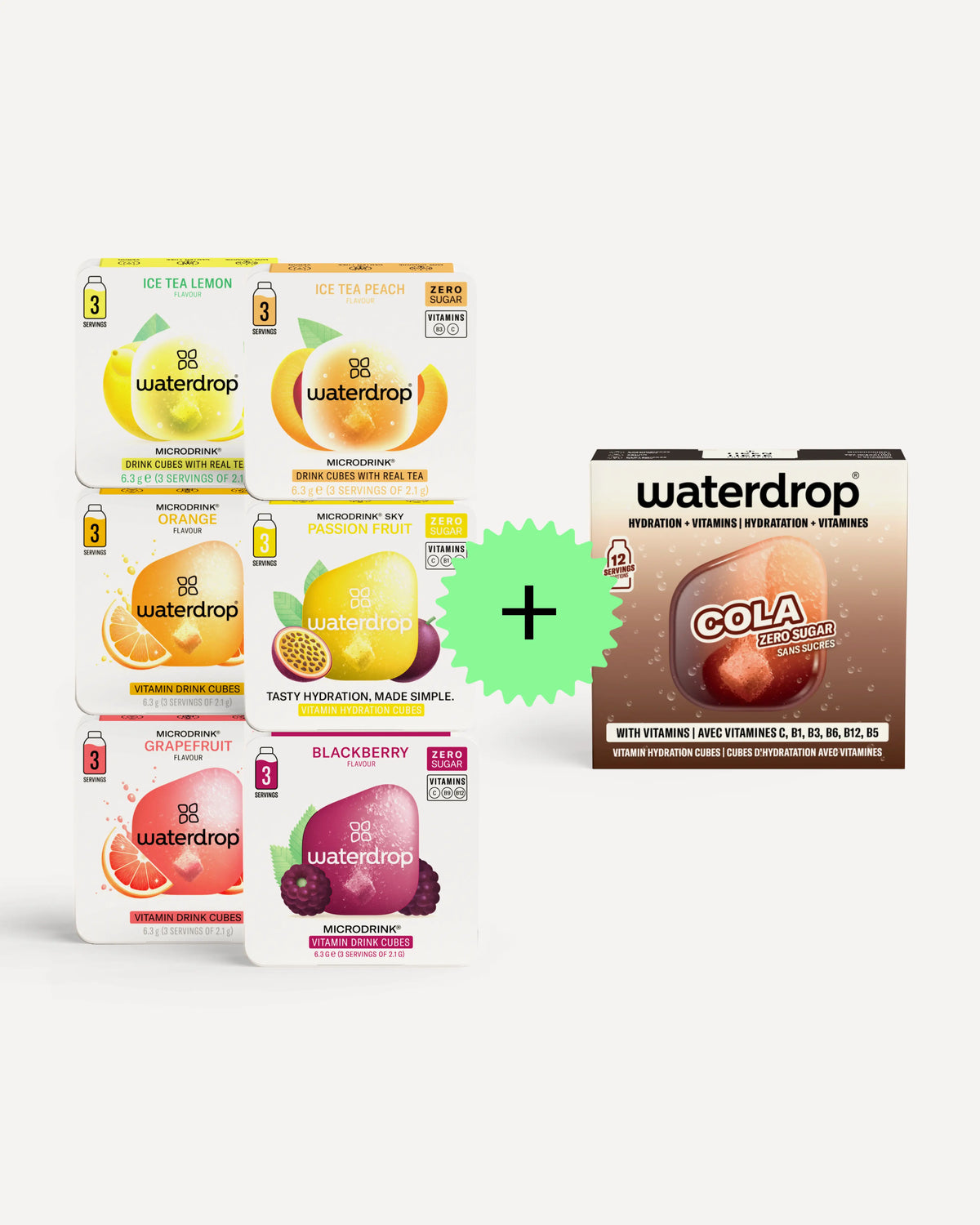 Microdrink Taster Pack + COLA set