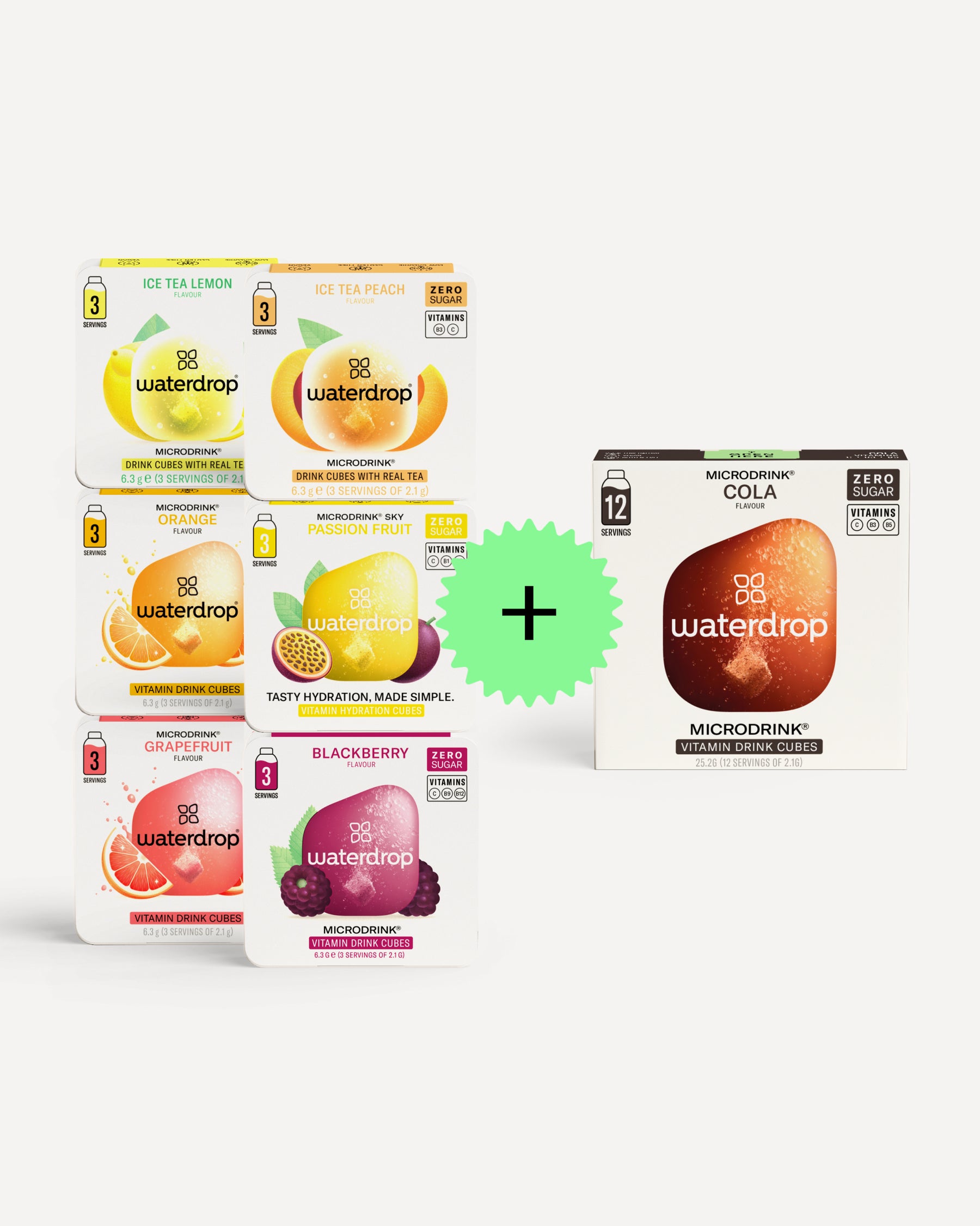 Microdrink Taster Pack + COLA set